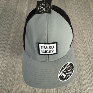 Black Clover I’m So Lucky SnapBack Hat Flex fit Tech 110 Embroidered Patch